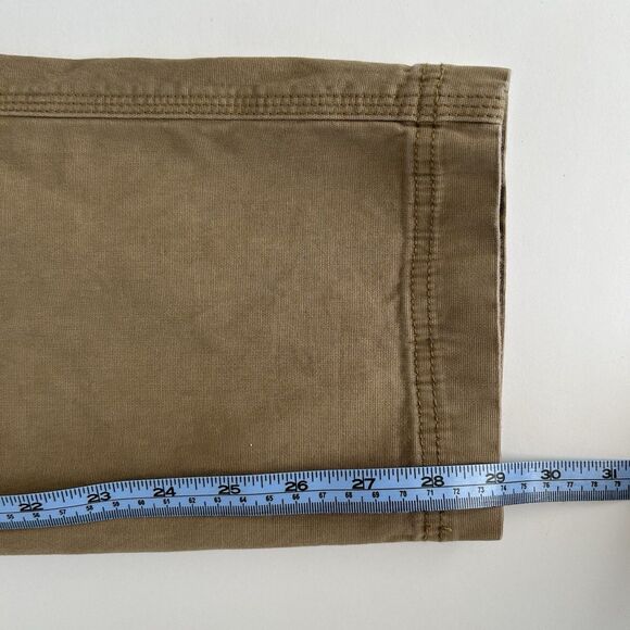 LL Bean Cargo Pants Mens 35x29 BeanFlex Classic Fit Brown Pockets Outdoor - Picture 9 of 13